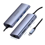 Jellico 8-in-1 Hub with Card Reader (HU-81)