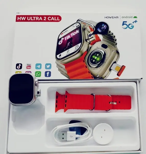 HW Ultra 2 Call 5G Android Smartwatch Dual Camera